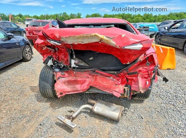 2HGFC2F83LH543189 2020 HONDA CIVIC Красный Вид сзади