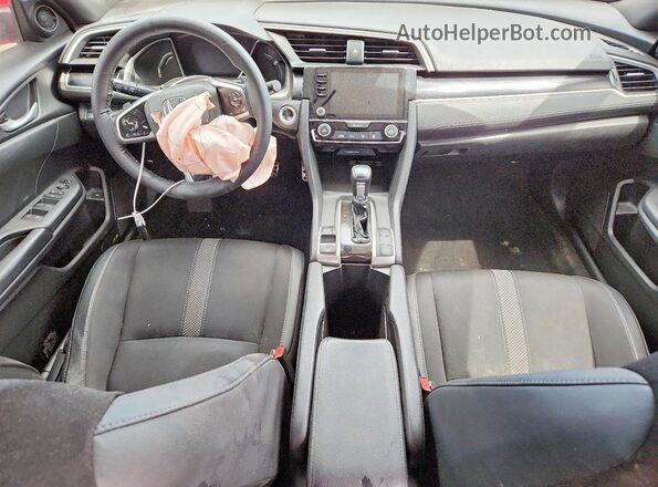 2HGFC2F83LH543189 2020 HONDA CIVIC Красный Вид панели приборов