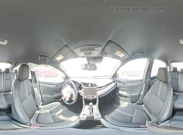 2HGFC2F83LH554418 2020 HONDA CIVIC Красный Вид наклейки с VIN-кодом