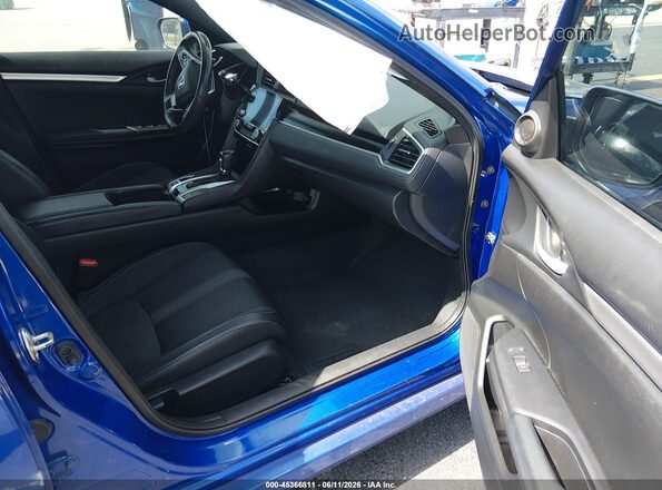 2HGFC2F83LH584521 2020 HONDA CIVIC Blue Vista interior delantera