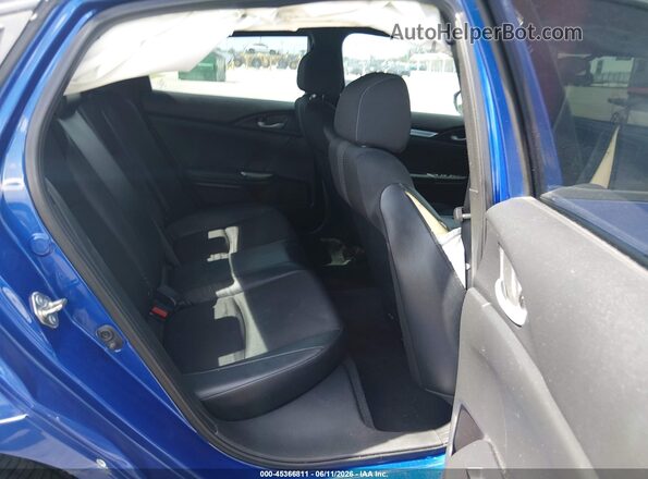2HGFC2F83LH584521 2020 HONDA CIVIC Blue Vista de la etiqueta del VIN