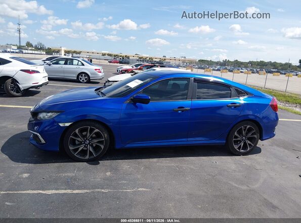 2HGFC2F83LH584521 2020 HONDA CIVIC Blue 