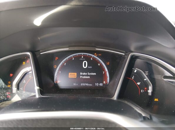 2HGFC2F83LH584521 2020 HONDA CIVIC Blue Vista de los asientos traseros