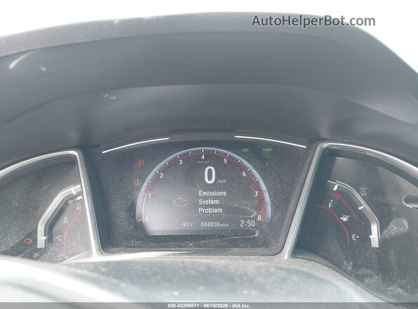 2HGFC2F83MH529231 2021 HONDA CIVIC Silver Вид задніх сидінь