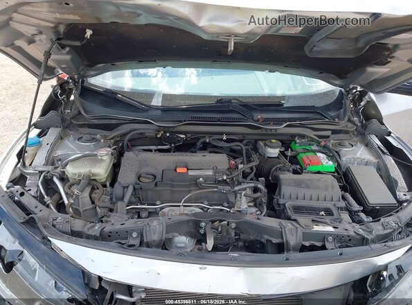 2HGFC2F83MH529231 2021 HONDA CIVIC Silver Вид ззаду