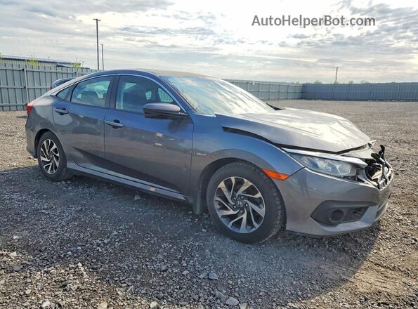 2HGFC2F84JH009244 2018 HONDA CIVIC Gray 