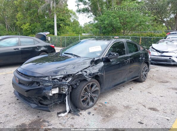 2HGFC2F84KH539179 2019 HONDA CIVIC Black Vista frontal