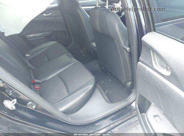 2HGFC2F84KH539179 2019 HONDA CIVIC Black Vista de la etiqueta del VIN