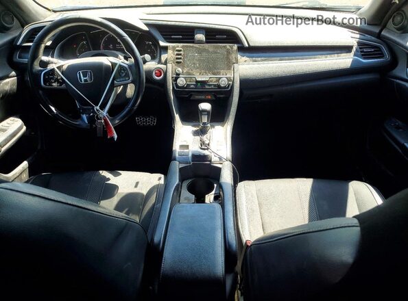 2HGFC2F84KH553079 2019 HONDA CIVIC Blue წინა პანელის ხედი
