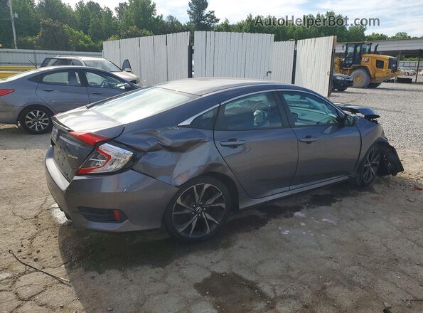2HGFC2F84KH592089 2019 HONDA CIVIC Gray 