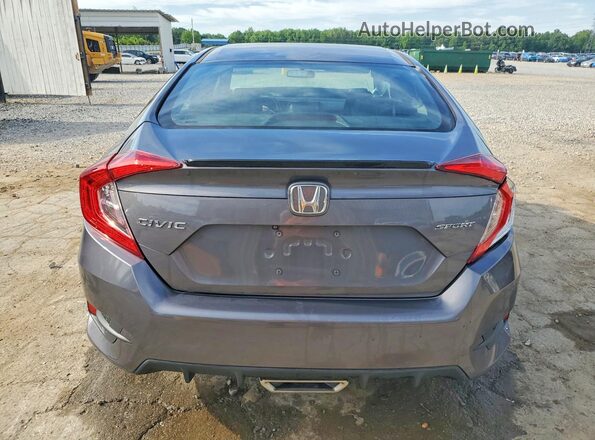 2HGFC2F84KH592089 2019 HONDA CIVIC Gray 