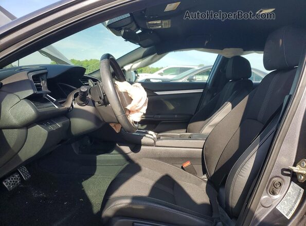 2HGFC2F84KH592089 2019 HONDA CIVIC Gray 
