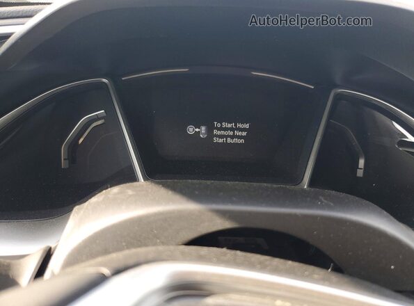 2HGFC2F84KH592089 2019 HONDA CIVIC Gray 