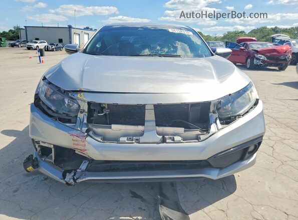 2HGFC2F84KH598586 2019 HONDA CIVIC Silver Front view