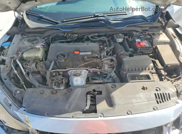 2HGFC2F84KH598586 2019 HONDA CIVIC Silver Rear interior view