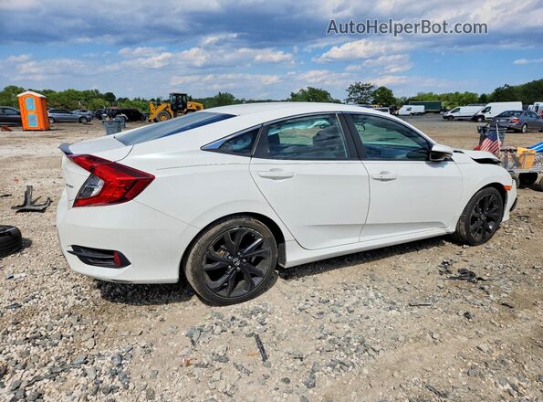 2HGFC2F84KH599477 2019 HONDA CIVIC Белый 