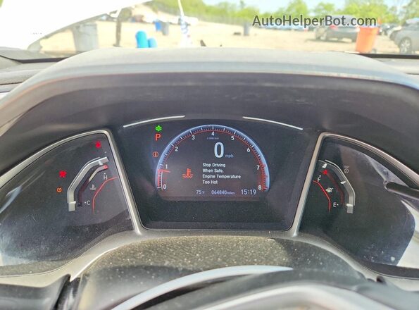 2HGFC2F84KH599477 2019 HONDA CIVIC Белый 