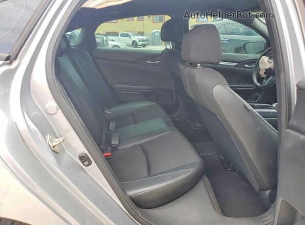 2HGFC2F84KH600448 2019 HONDA CIVIC Серебряный Вид задних сидений