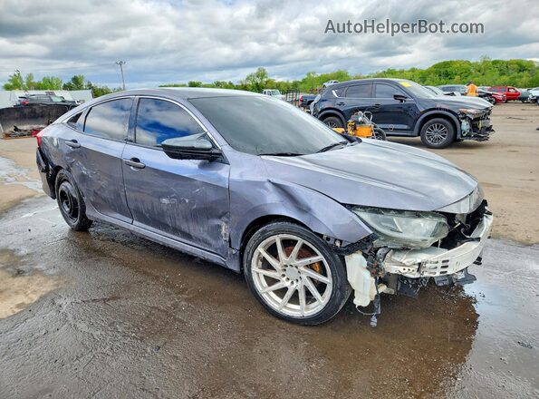 2HGFC2F84LH534789 2020 HONDA CIVIC Gray 
