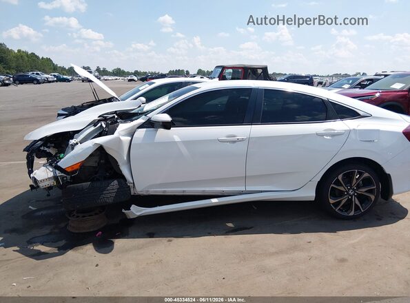 2HGFC2F84LH552631 2020 HONDA CIVIC White Rear interior view