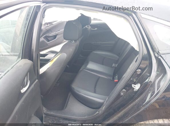 2HGFC2F84LH599772 2020 HONDA CIVIC Black VIN კოდის სტიკერის ხედი