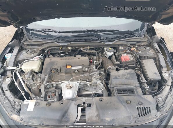 2HGFC2F84LH599772 2020 HONDA CIVIC Black უკანა ხედი