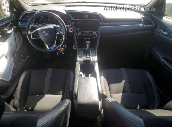 2HGFC2F84MH504998 2021 HONDA CIVIC Black Dashboard view