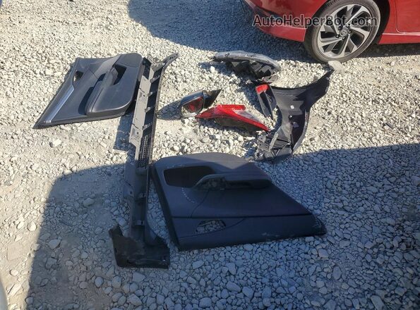 2HGFC2F84MH504998 2021 HONDA CIVIC Black Engine compartment view