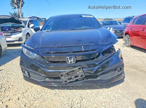 2HGFC2F84MH504998 2021 HONDA CIVIC Black Front view