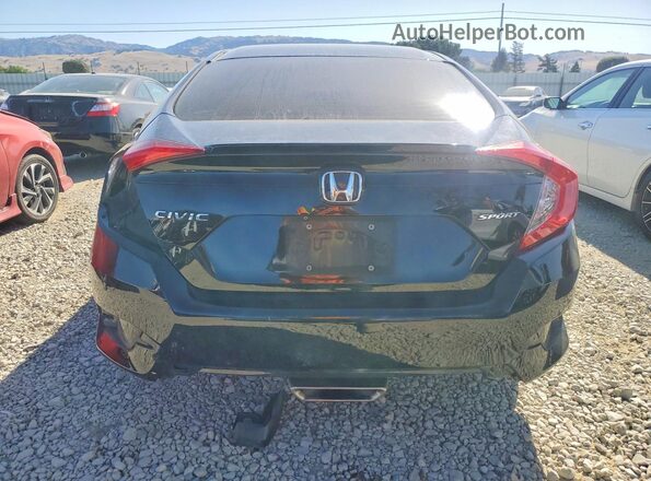 2HGFC2F84MH504998 2021 HONDA CIVIC Black Rear view