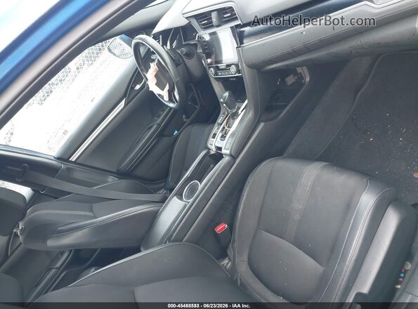 2HGFC2F84MH519078 2021 HONDA CIVIC Blue წინა სალონის ხედი