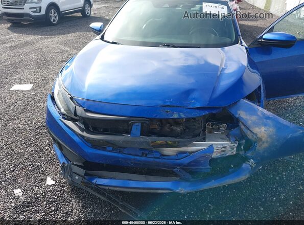 2HGFC2F84MH519078 2021 HONDA CIVIC Blue წინა ხედი