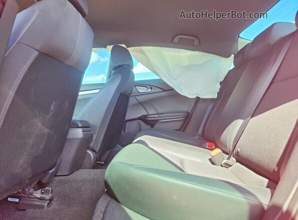 2HGFC2F84MH524376 2021 HONDA CIVIC Red Widok tylnych siedzeń