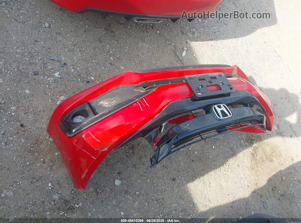 2HGFC2F84MH536737 2021 HONDA CIVIC Красный Вид щитка приборов