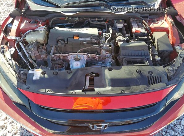 2HGFC2F85KH501413 2019 HONDA CIVIC Red Սալոնի հետևի տեսք