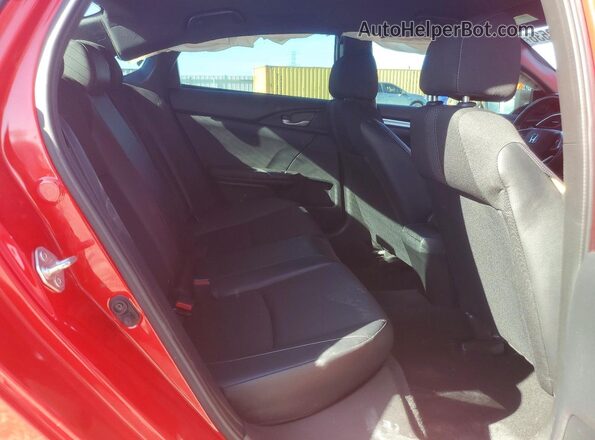 2HGFC2F85KH501413 2019 HONDA CIVIC Red Հետևի նստատեղերի տեսք