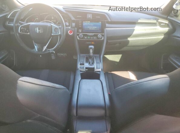 2HGFC2F85KH501413 2019 HONDA CIVIC Red Առջևի վահանակի տեսք