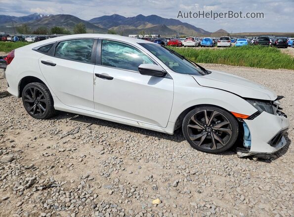 2HGFC2F85KH514761 2019 HONDA CIVIC White Front right
