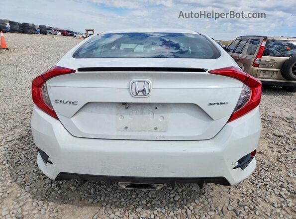 2HGFC2F85KH514761 2019 HONDA CIVIC White Rear view
