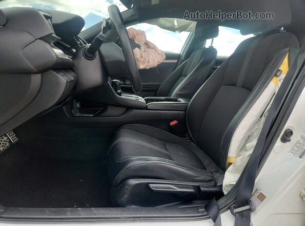 2HGFC2F85KH514761 2019 HONDA CIVIC White Front interior view