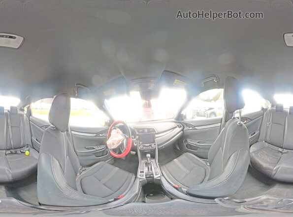 2HGFC2F85KH514761 2019 HONDA CIVIC White VIN sticker view