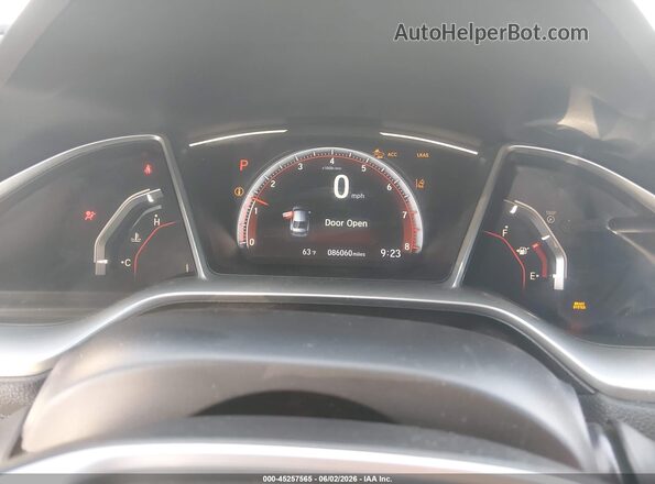 2HGFC2F85KH536999 2019 HONDA CIVIC Silver 