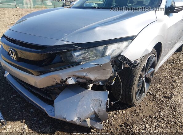 2HGFC2F85KH536999 2019 HONDA CIVIC Silver 