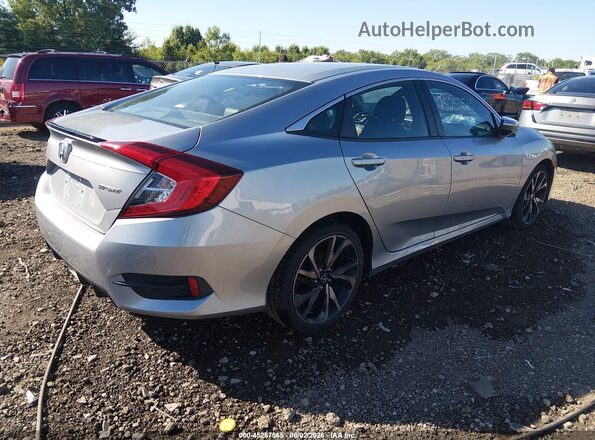2HGFC2F85KH536999 2019 HONDA CIVIC Silver 