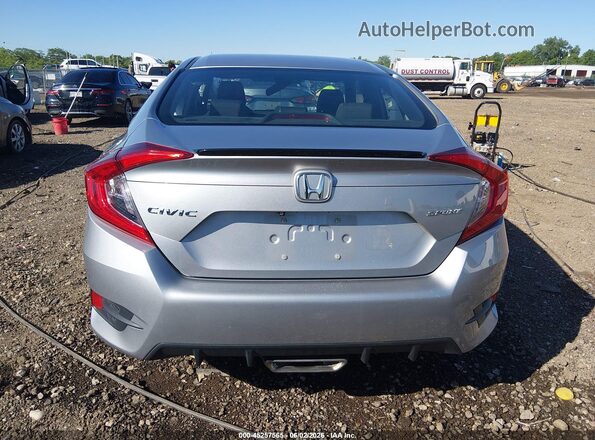 2HGFC2F85KH536999 2019 HONDA CIVIC Silver 