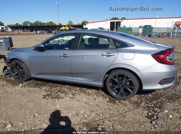 2HGFC2F85KH536999 2019 HONDA CIVIC Silver 