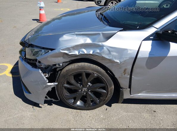 2HGFC2F85KH556041 2019 HONDA CIVIC Silver Դիմացի տեսք