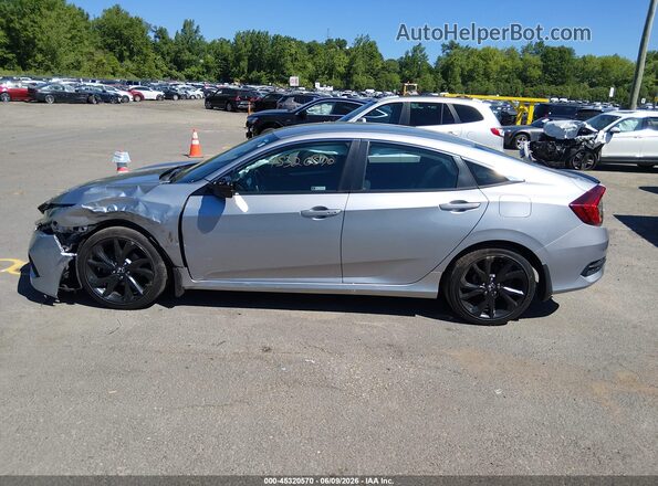 2HGFC2F85KH556041 2019 HONDA CIVIC Silver 