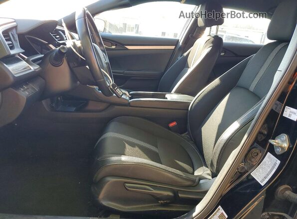 2HGFC2F85KH594109 2019 HONDA CIVIC Black Սալոնի դիմացի տեսք