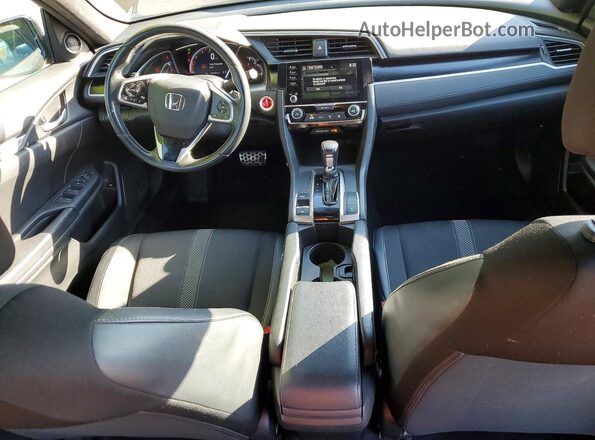 2HGFC2F85KH594109 2019 HONDA CIVIC Black Առջևի վահանակի տեսք